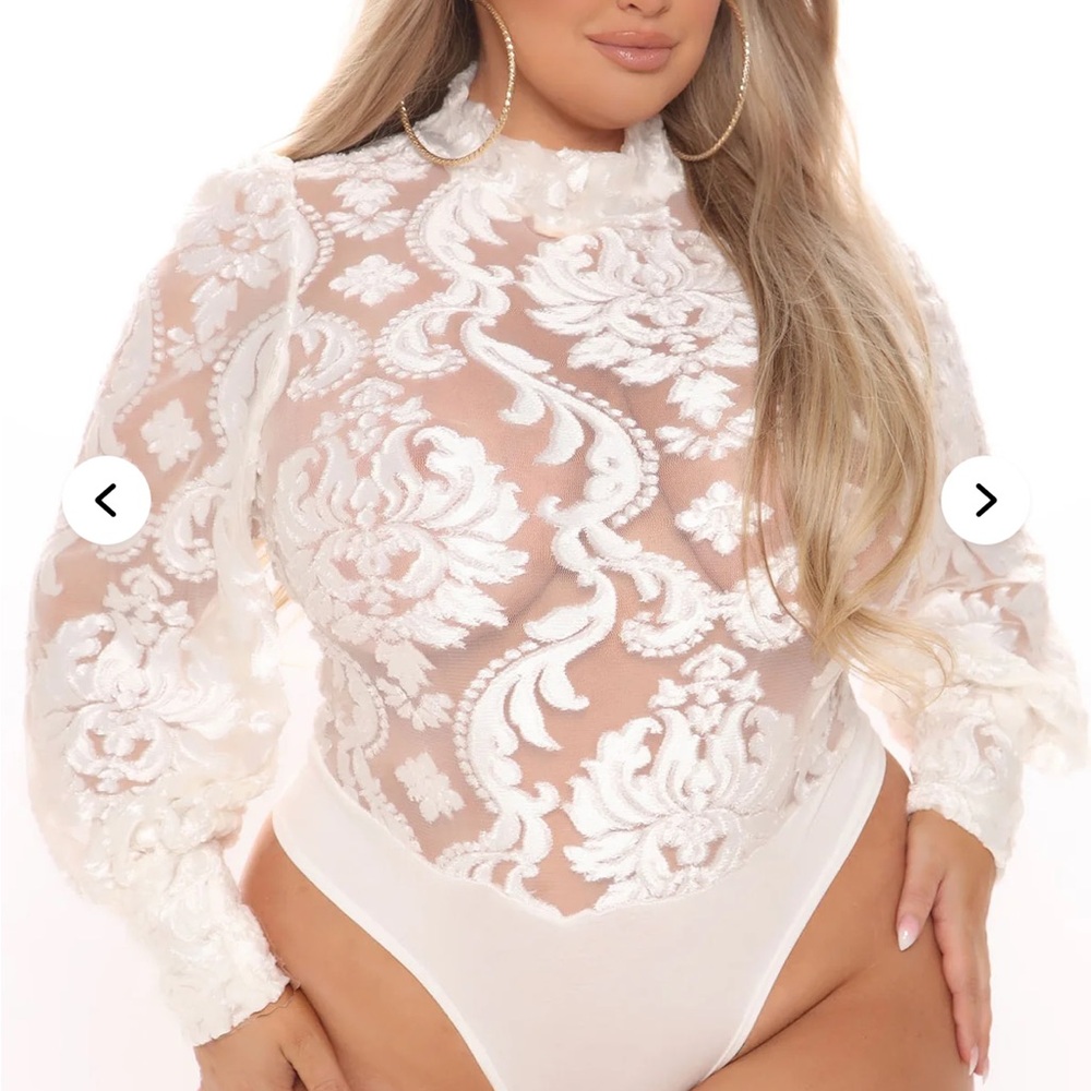 Fashion Nova Most Praised Mesh Bodysuit - Picture 4 of 9